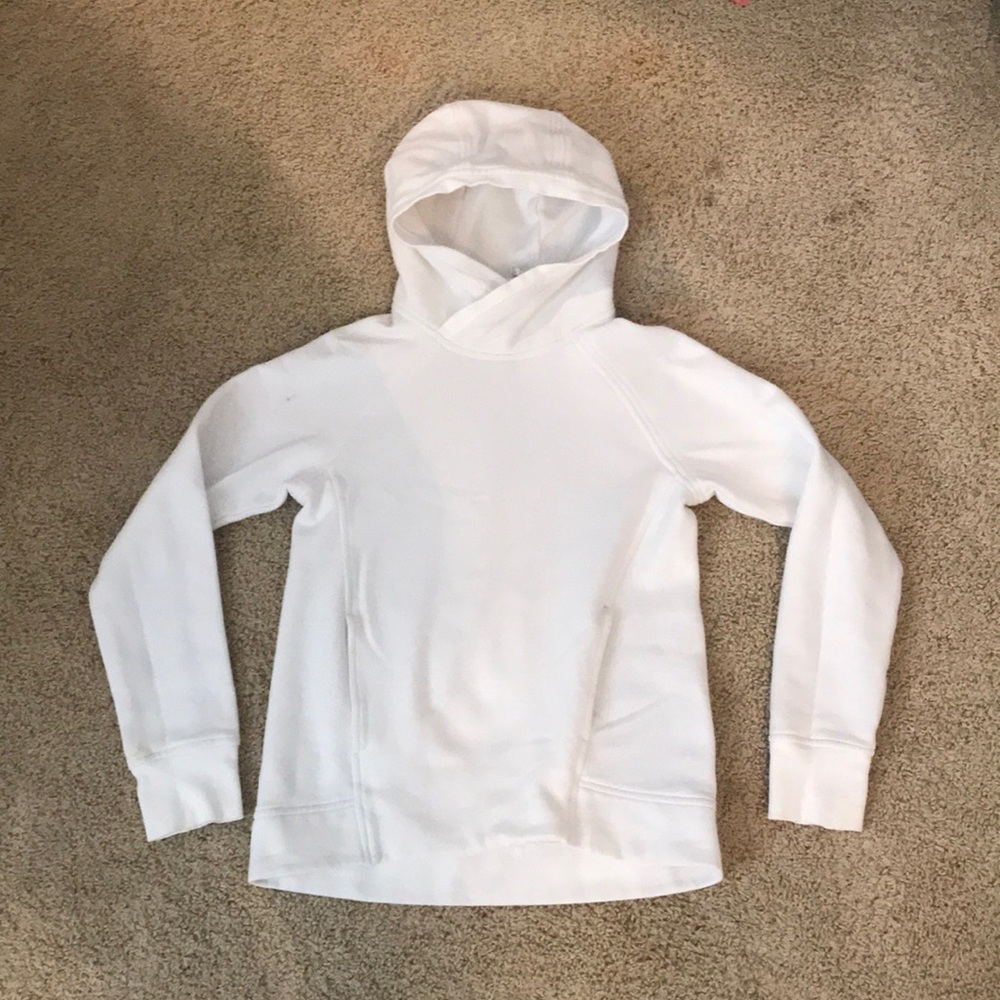 White lululemon hoodie